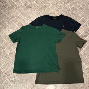 Polo by Ralph Lauren Men's Short Sleeve Tees - Dark Green, Black, Olive